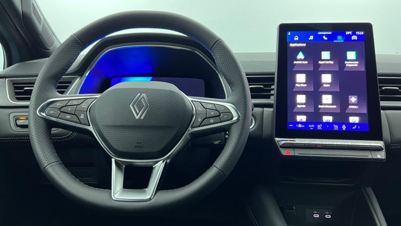 Aperçu du véhicule : E-Tech full hybrid 145 Iconic Bleu Mercure avec 950€ d'équipements inclus