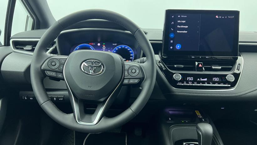 Aperçu du véhicule : Hybride 178ch Design Blanc Lunaire nacré avec 2540€ d'équipements inclus